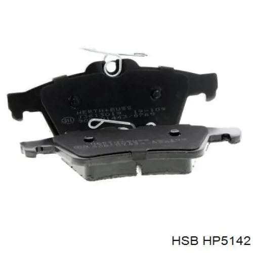 Задні гальмівні колодки HP5142 HSB