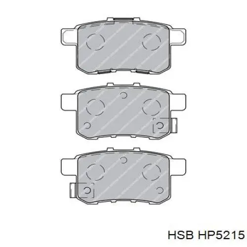 Задні гальмівні колодки HSB HP5215 ціна, від 18.98 USD