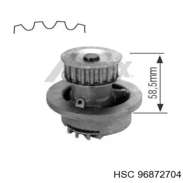 Купити 96872704 HSC Насос охолоджуючої рідини
