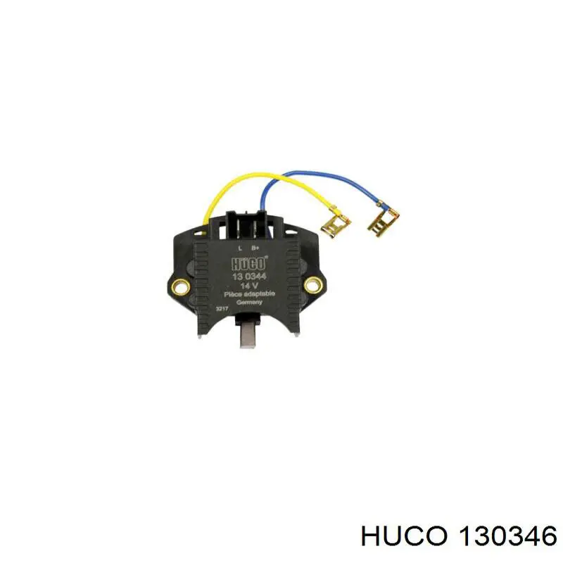 130346 Huco реле-регулятор генератора, (реле зарядки)