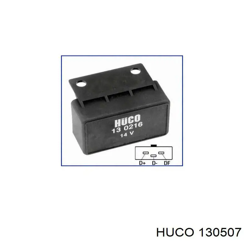 130507 Huco реле-регулятор генератора, (реле зарядки)