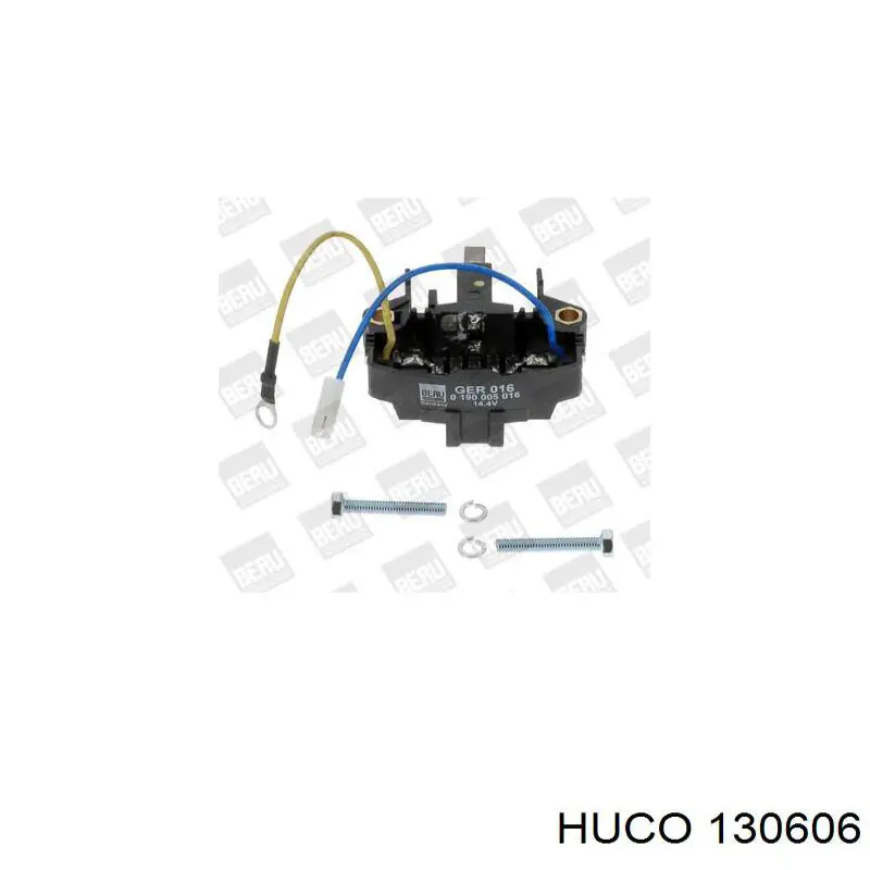 130606 Huco реле-регулятор генератора, (реле зарядки)