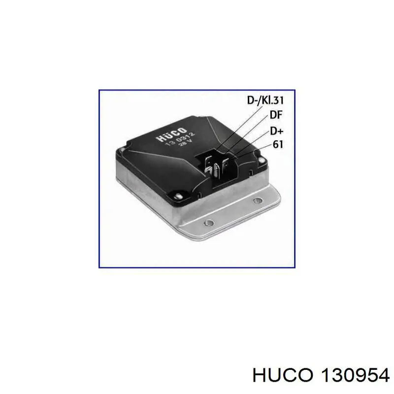 Реле зарядки генератора Huco 130954 ціна, від 7.22 USD