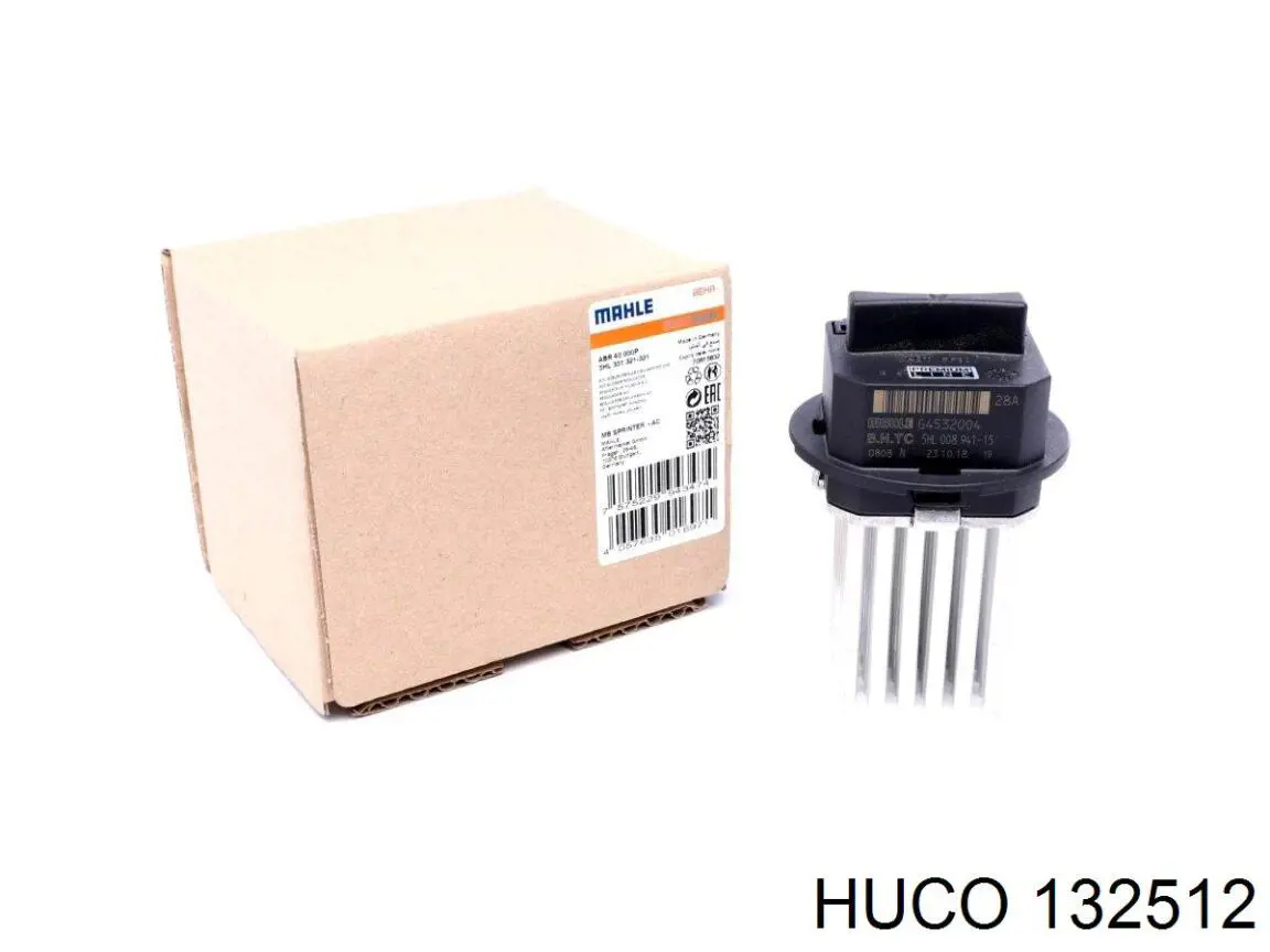 132512 Huco резистор (опір пічки, обігрівача салону)