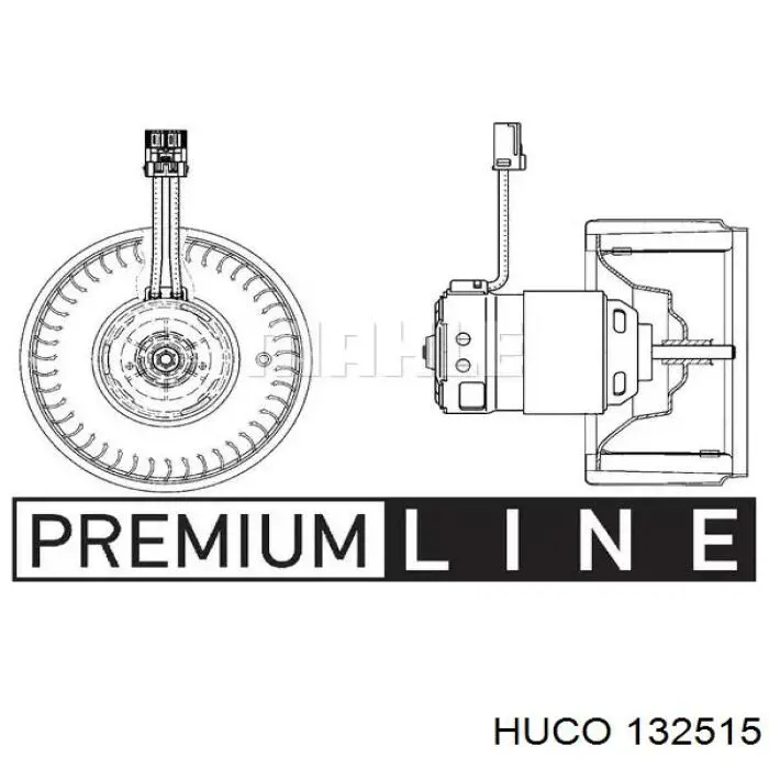 132515 Huco Регулятор оборотів пічки