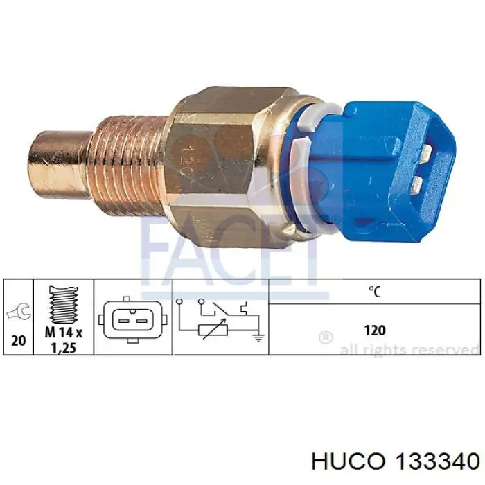 Бензонасос 133340 Hitachi