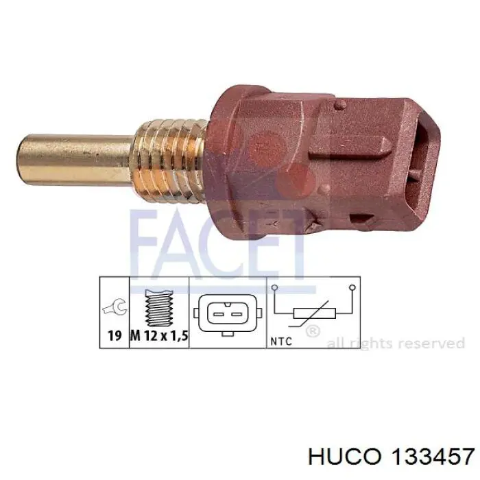 133457 Huco Електробензонасос