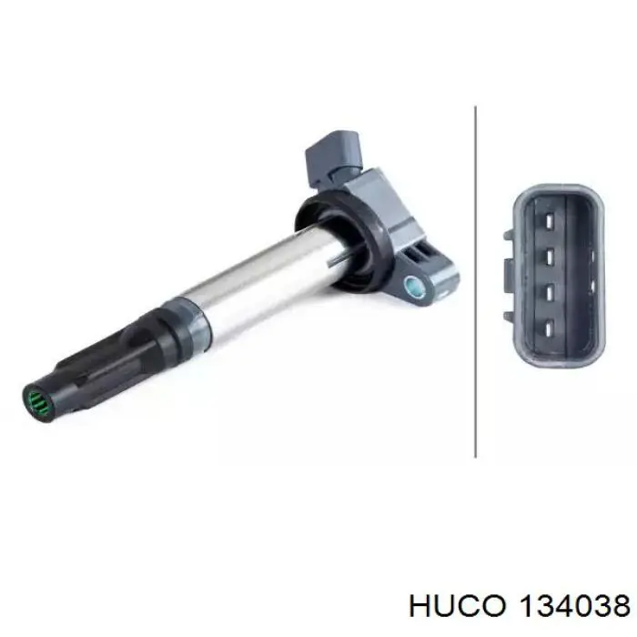 Котушка запалювання 134038 Huco