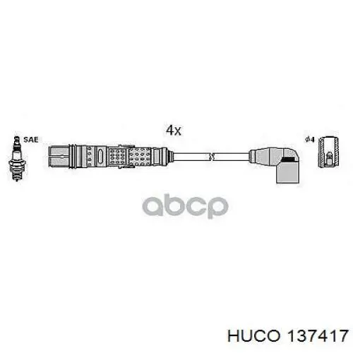 Купити 137417 Huco Датчик тиску вихлопних газів
