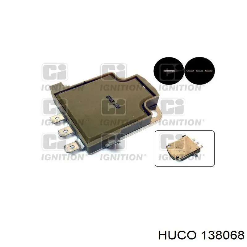 138068 Huco модуль запалювання, комутатор
