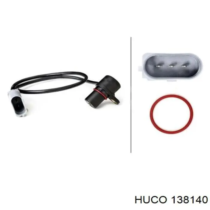 Датчик обертів колінвалу Huco 138140 ціна, від 14.31 USD