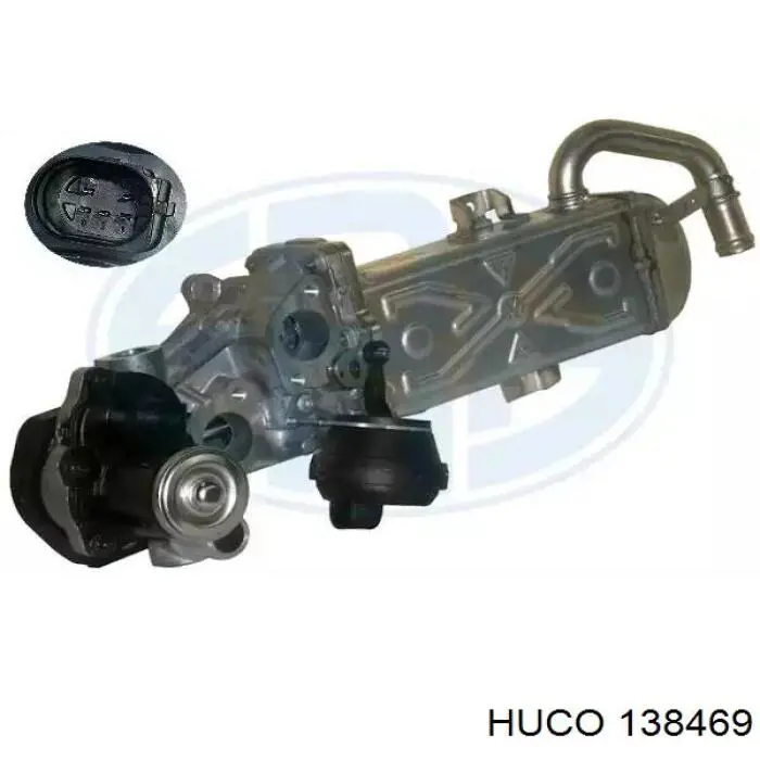 138469 Huco Радіатор системи EGR рециркуляції вихлопних газів