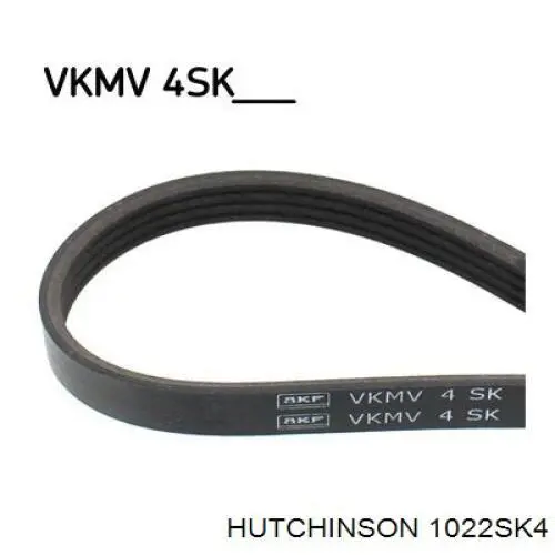 Клиновий ремінь Hutchinson 1022SK4 ціна, від 8.64 USD