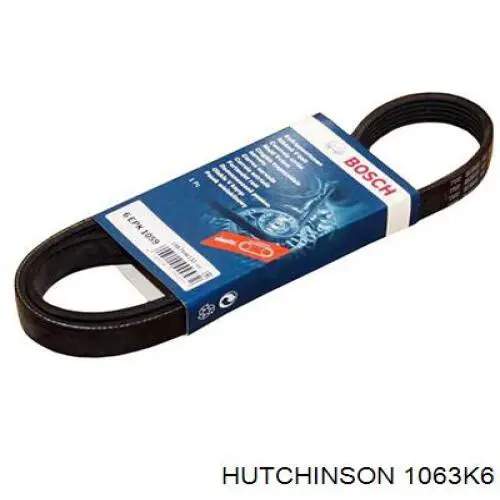 Клиновий ремінь Hutchinson 1063K6 ціна, від 8.29 USD