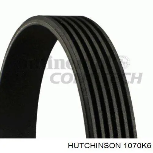 Ремінь генератора 1070K6 Hutchinson
