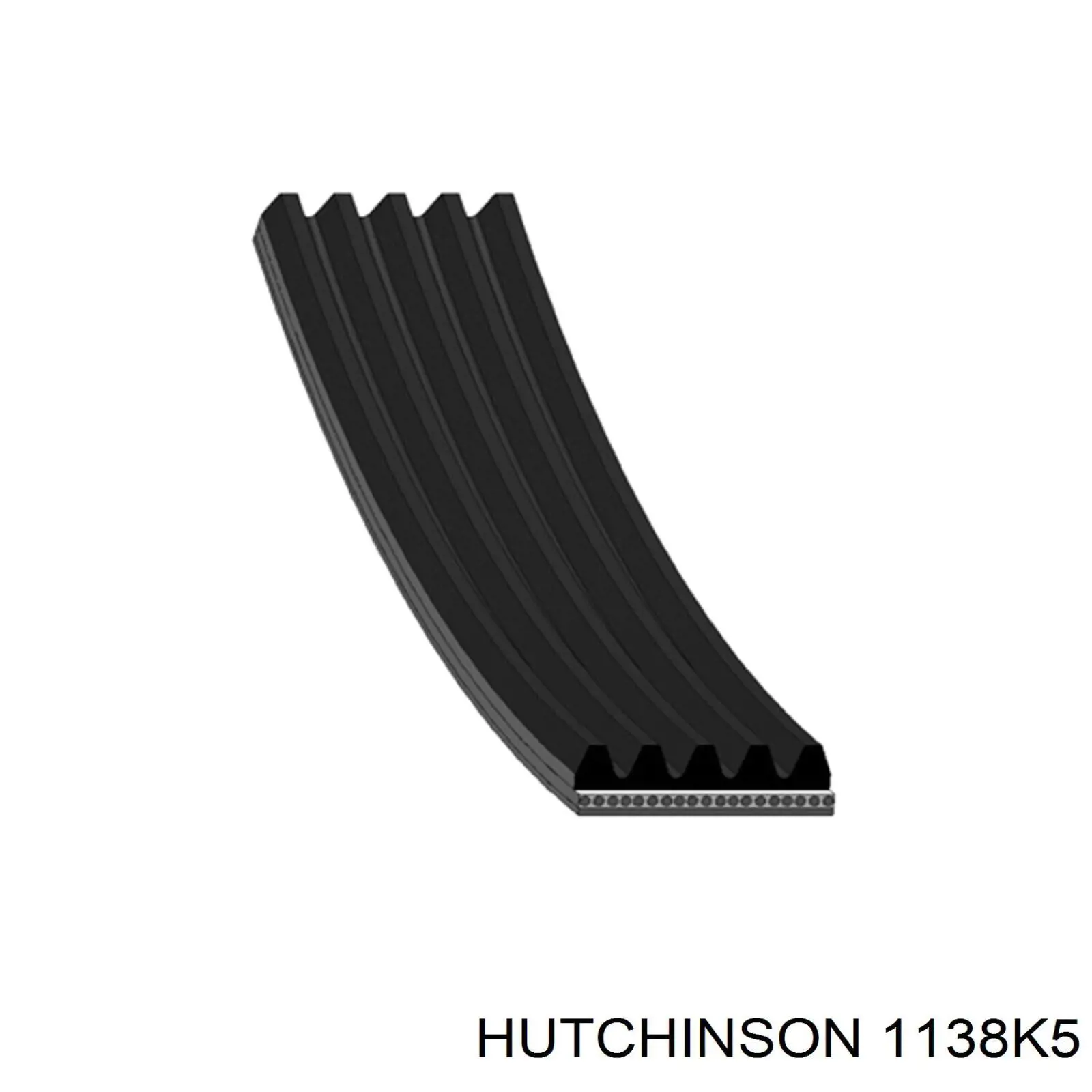 1138K5 Hutchinson Поліклиновий ремінь