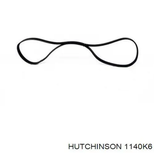 Ремінь генератора 1140K6 Hutchinson