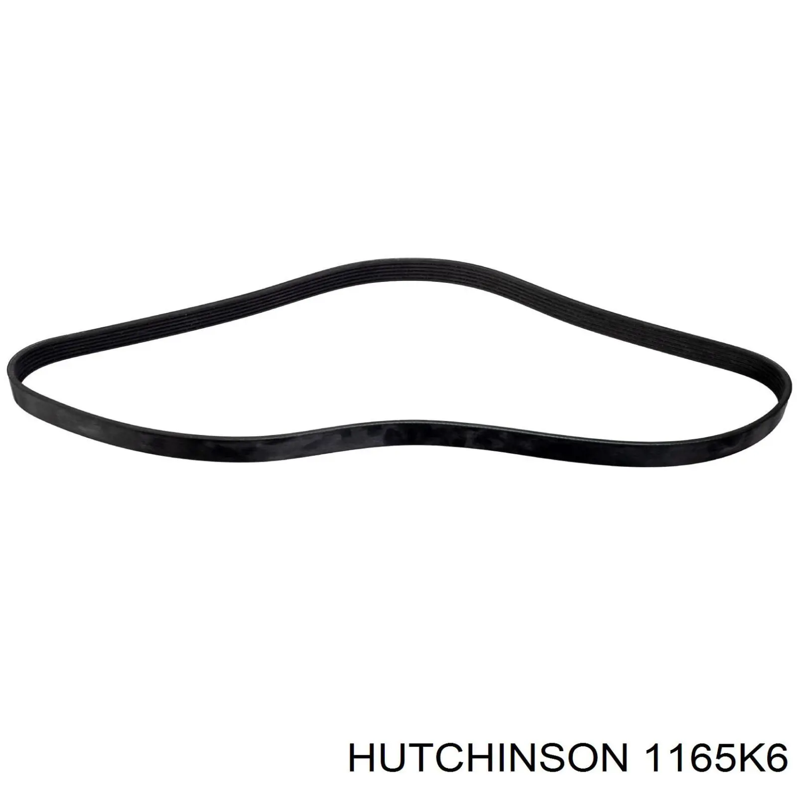 Ремінь генератора 1165K6 Hutchinson