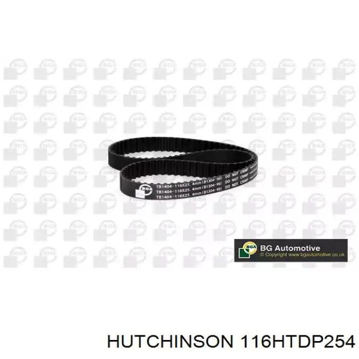 Купити 116HTDP254 Hutchinson Ремінь газорозподільного механізму