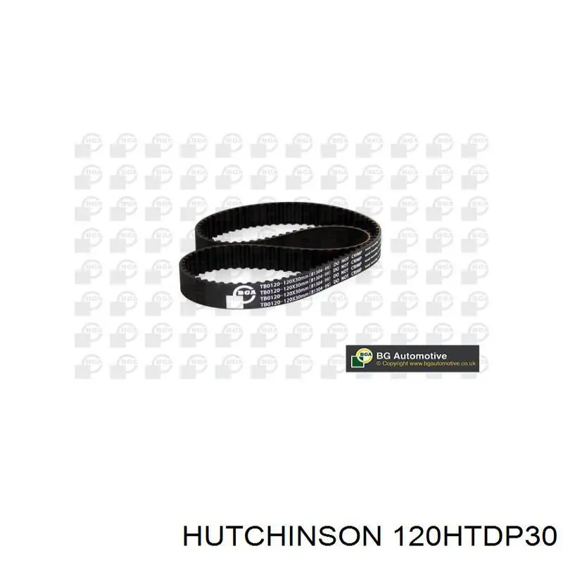 ГРМ ремінь Hutchinson 120HTDP30