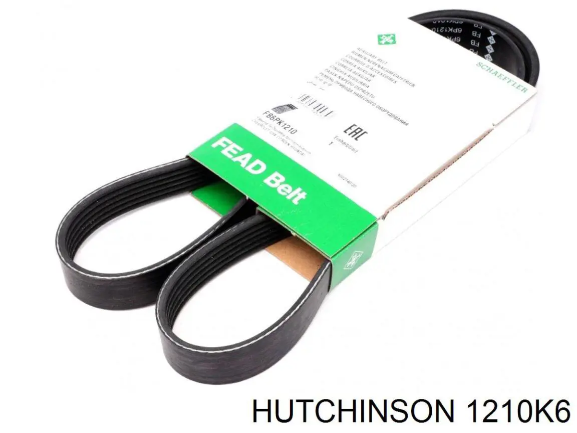 Ремінь генератора 1210K6 Hutchinson