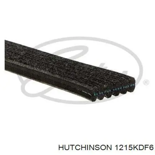 Ремінь генератора 1215KDF6 Hutchinson
