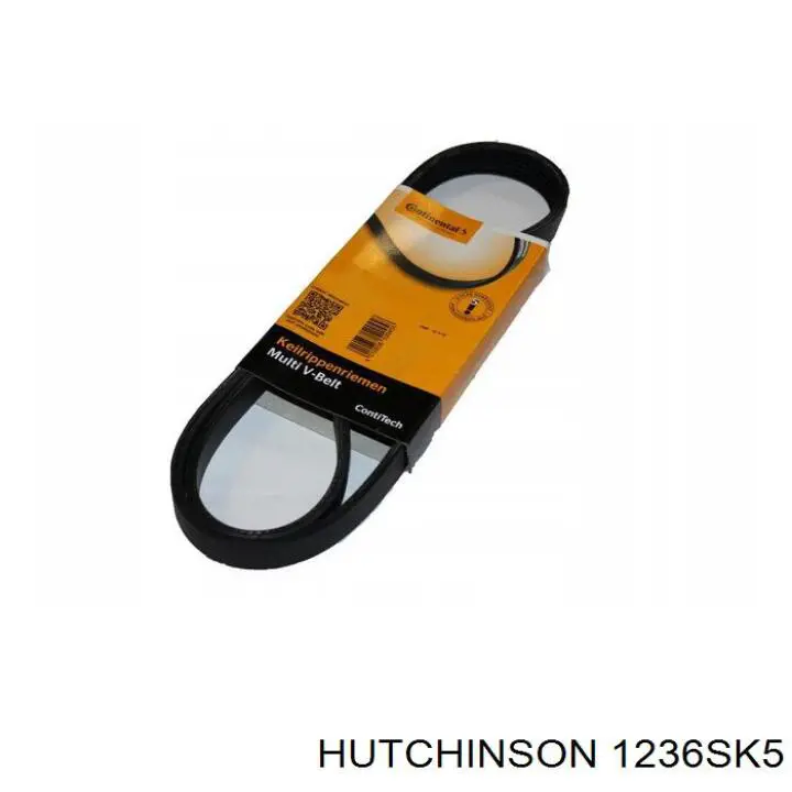 Купити 1236SK5 Hutchinson Ремінь генератора
