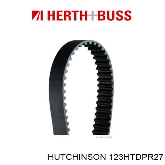 Зубчастий ремінь Hutchinson 123HTDPR27 ціна, від 27.54 USD