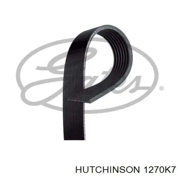 Ремінь генератора 1270K7 Hutchinson