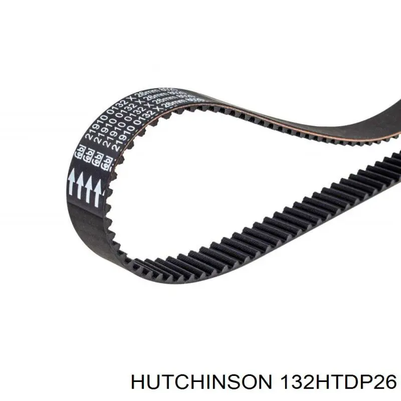 Купити 132HTDP26 Hutchinson Ремінь газорозподільного механізму