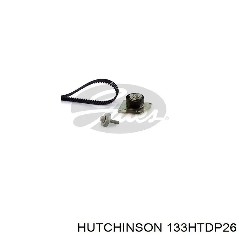 Ремінь ГРМ 133HTDP26 Hutchinson