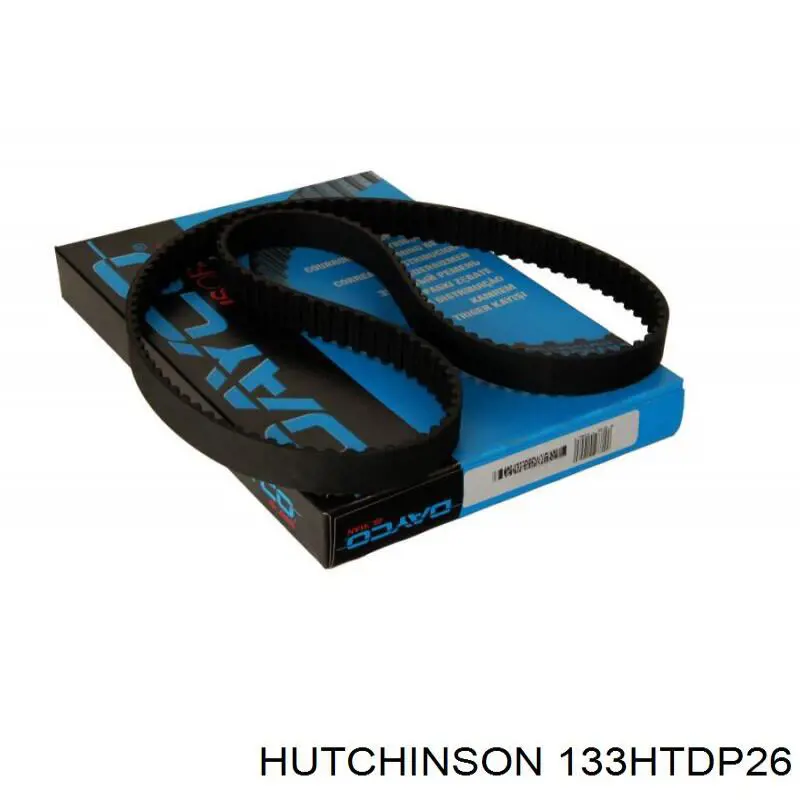 Зубчастий ремінь Hutchinson 133HTDP26 ціна, від 21.23 USD