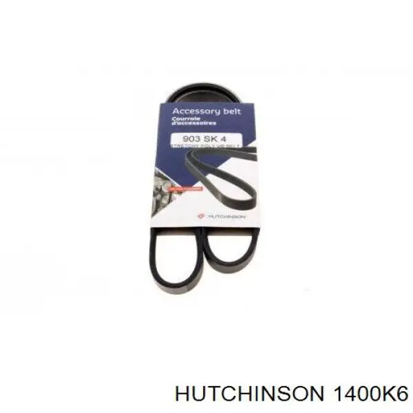 Ремінь генератора 1400K6 Hutchinson
