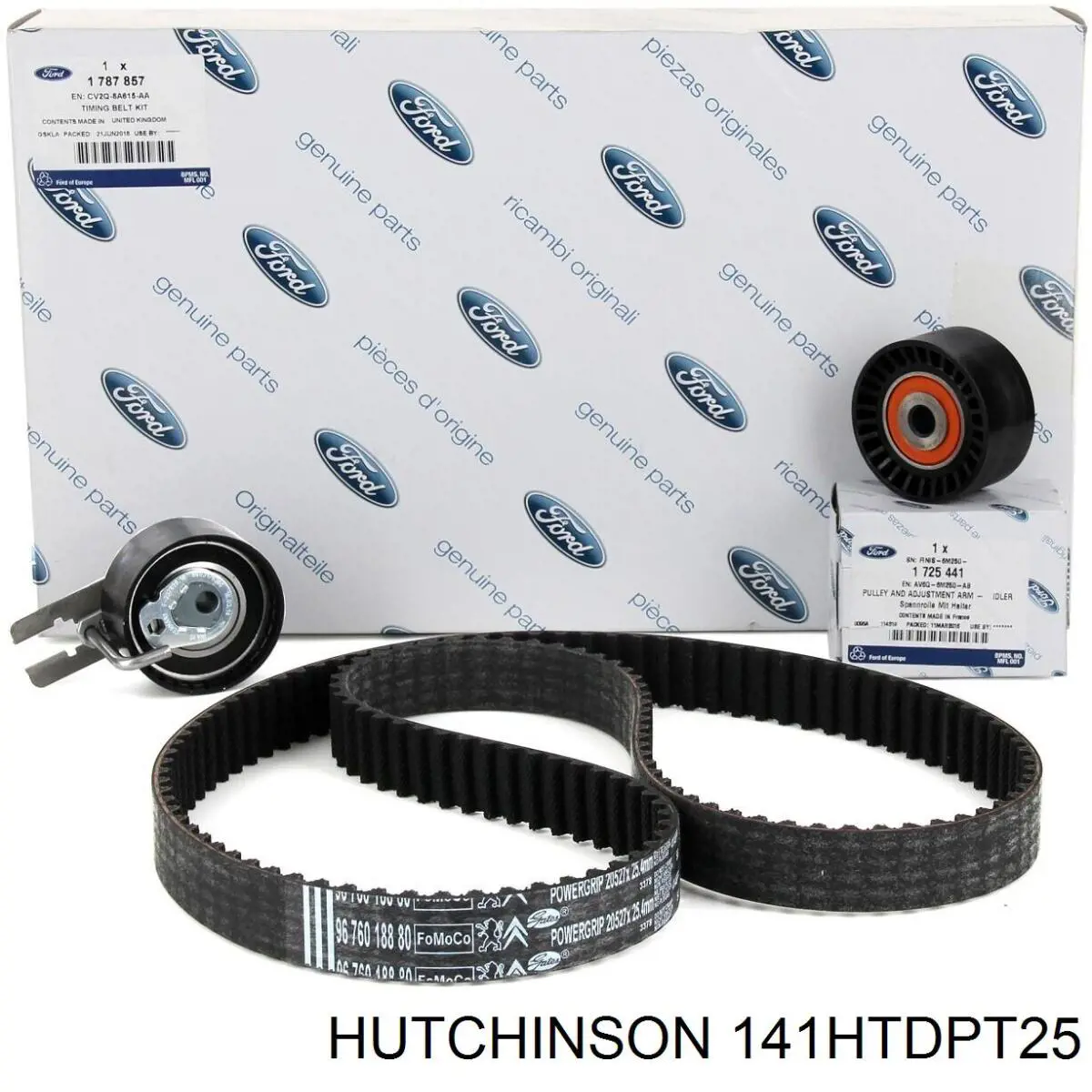 141HTDPT25 Hutchinson Ремінь двигуна