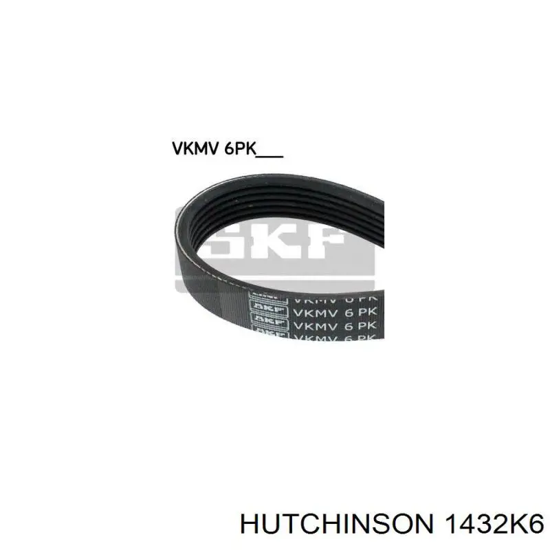 1432K6 Hutchinson Поліклиновий ремінь