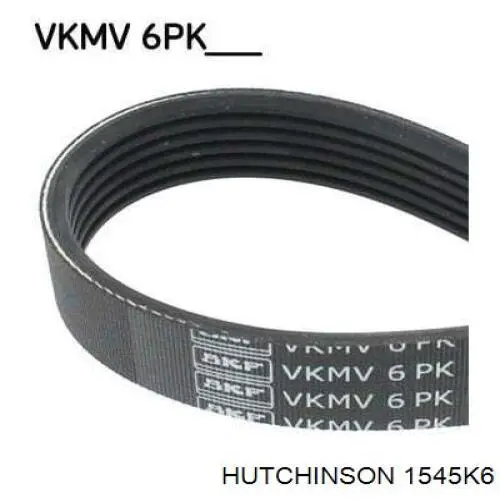 Купити 1545K6 Hutchinson Ремінь генератора