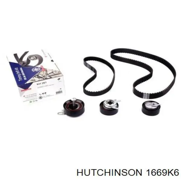 Купити 1669K6 Hutchinson Ремінь генератора