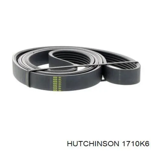 Ремінь генератора 1710K6 Hutchinson