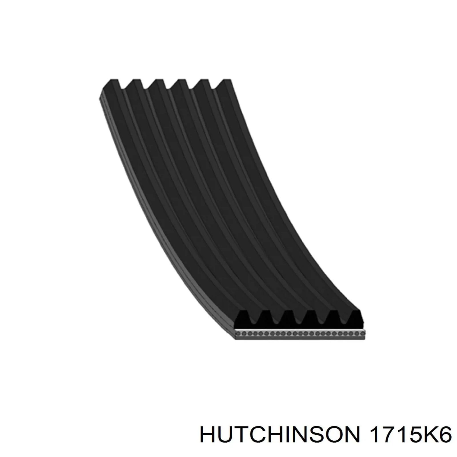 1715K6 Hutchinson Поліклиновий ремінь