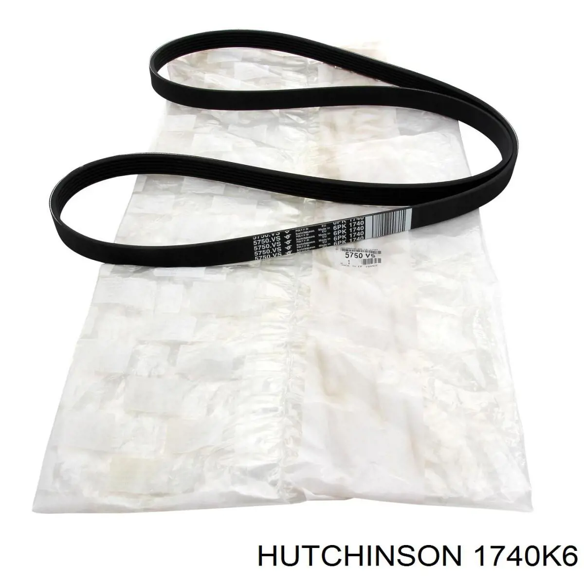 Клиновий ремінь Hutchinson 1740K6 ціна, від 12.80 USD