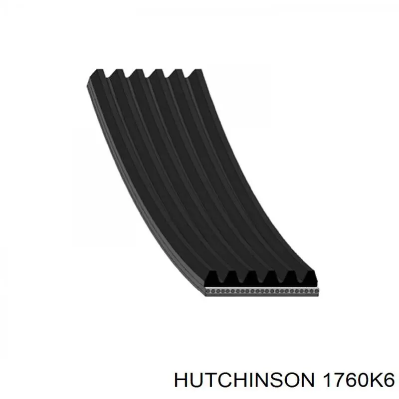 Клиновий ремінь Hutchinson 1760K6 ціна, від 13.58 USD