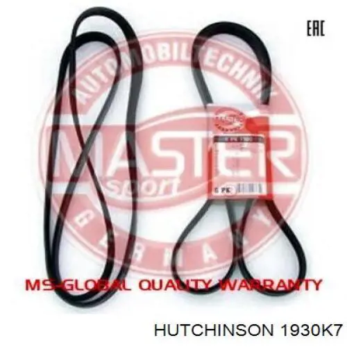 Купити 1930K7 Hutchinson Ремінь генератора