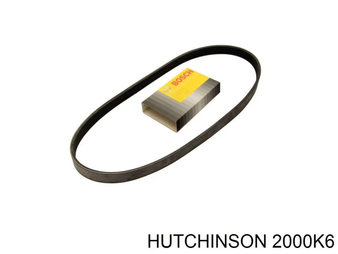 Ремінь кондиціонера Hutchinson 2000K6