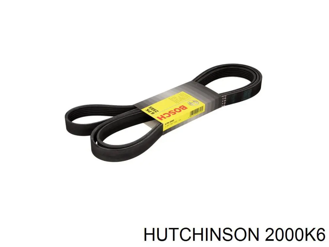 Купити 2000K6 Hutchinson Ремінь генератора