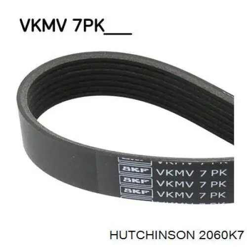 Ремінь генератора 2060K7 Hutchinson