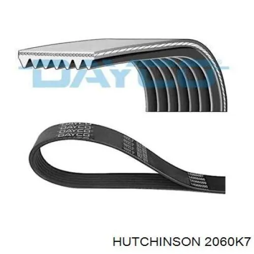 2060K7 Hutchinson Поліклиновий ремінь