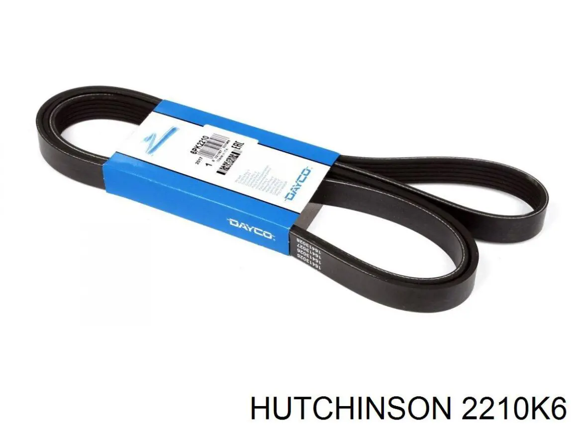 Купити 2210K6 Hutchinson Ремінь генератора