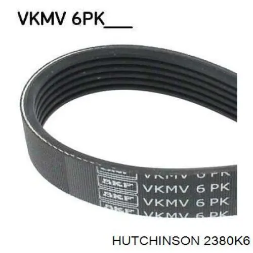 2380K6 Hutchinson Поліклиновий ремінь