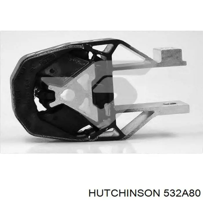 Подушка (опора) двигуна, ліва нижня 532A80 Hutchinson