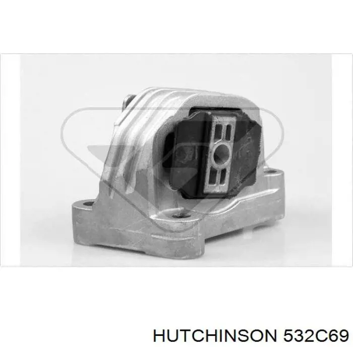 532C69 Hutchinson Подушка (опора) двигуна, верхня